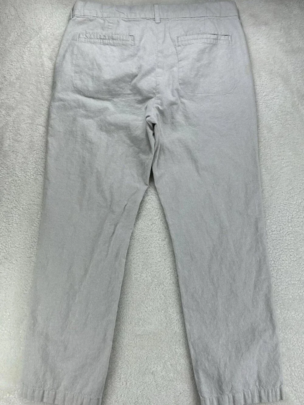 Banana Republic Linen Blend Pants‎ Men's Tan 35x32 Straight Leg “Read”